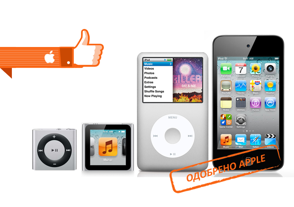 Ремонт Apple iPod в Щербинкe